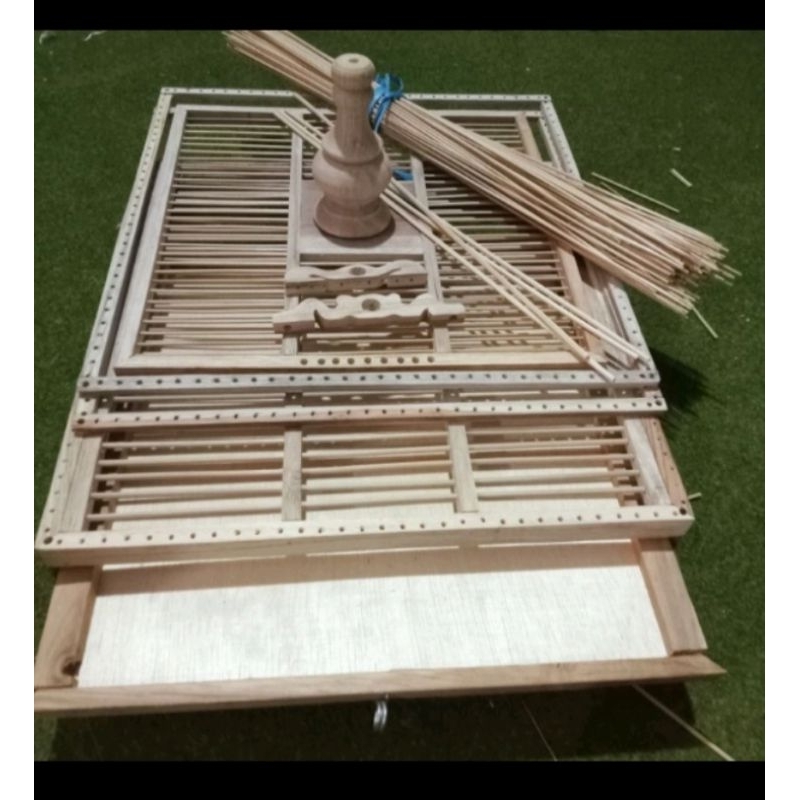 Sangkar Cungkok Murah Full Jati 36x36cm