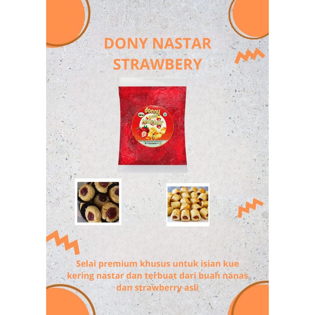 

Dony Nastar strawbery 500 gr