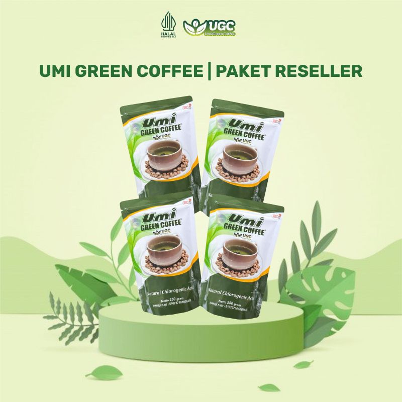 

paket hemat reseller umii green coffe