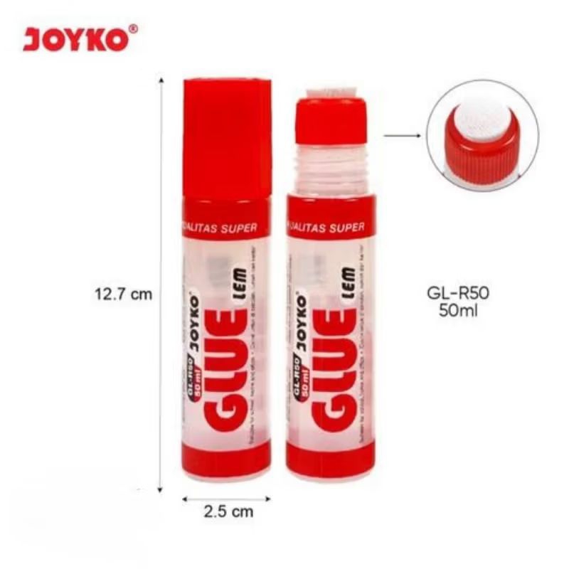 

lem perekat glue lem cair liquid kertas joyko 50 ml ( 1 pcs)