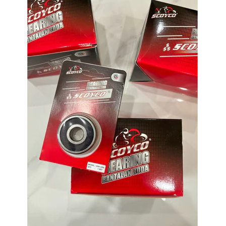 BEARING LAHER SCOYCO 6301-2RS PRESS (1dus-10pcs Rp 34.000) PROMO Cuci gudang