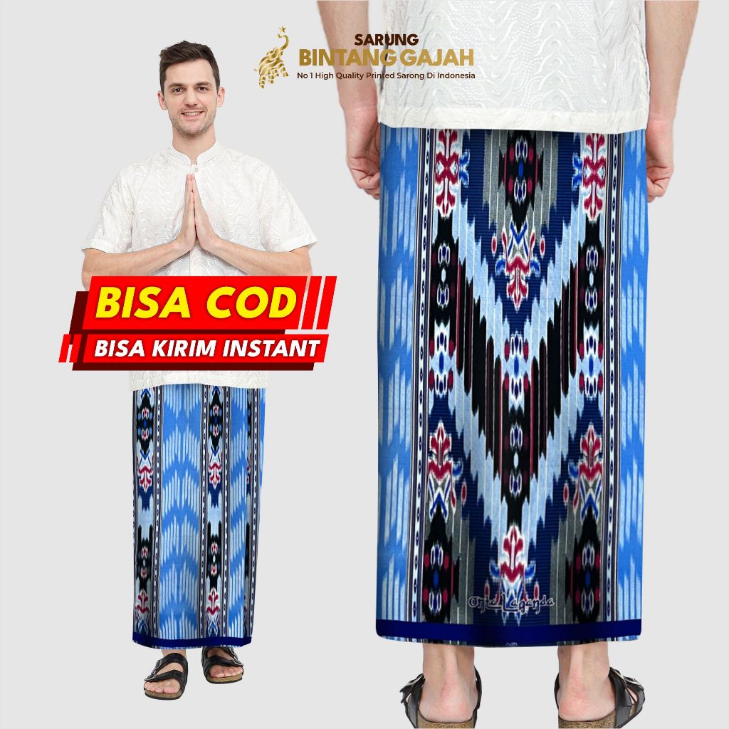 Sarung Bintang Gajah Onta Legenda SR 5928 Motif Etnik Ornament