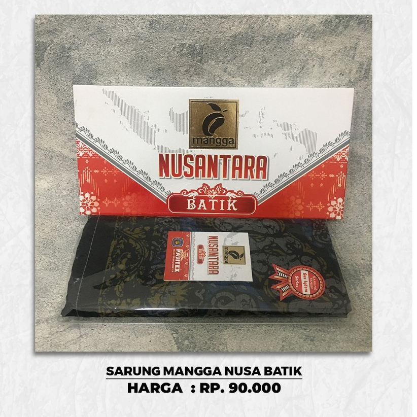 Sarung Pria  Mangga Nusantara Batik Sarung Mangga | Bisa COD