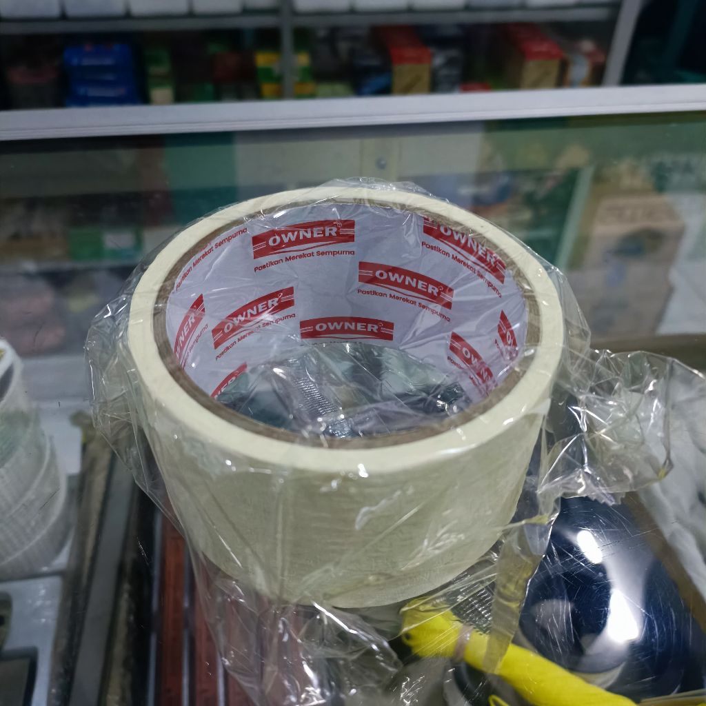 

Lakban Kertas 2 Inch Masking Tape Isolasi Solasi Selotip Motor Mobil Dinding Tembok