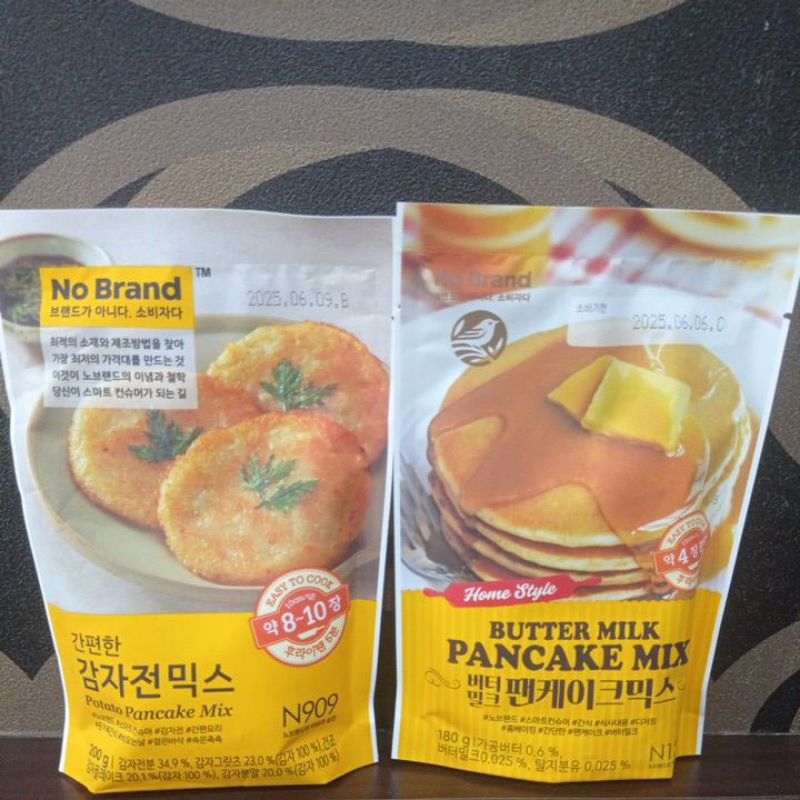 

No brand pancake mix korean