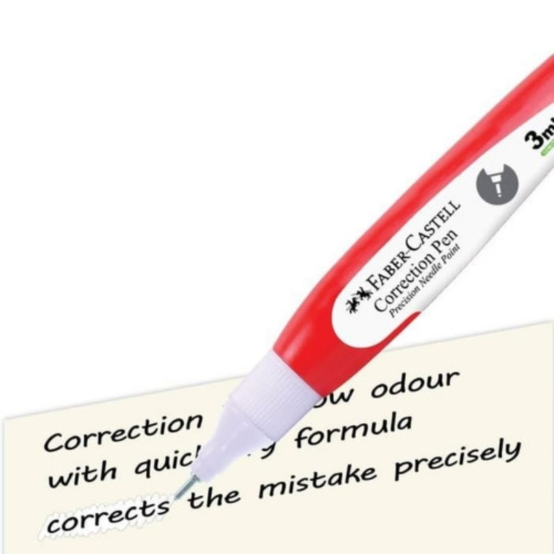 

Faber-Castell Correction Pen 3ml 5ml / Tip X Cair