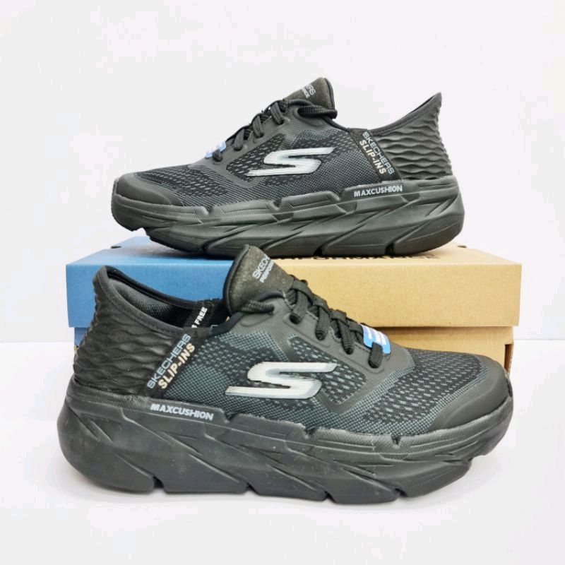 SEPATU SKECHERS MAX CUSHIONING MAN/SEPATU RUNNING PRIA/SKECHERS PRIA