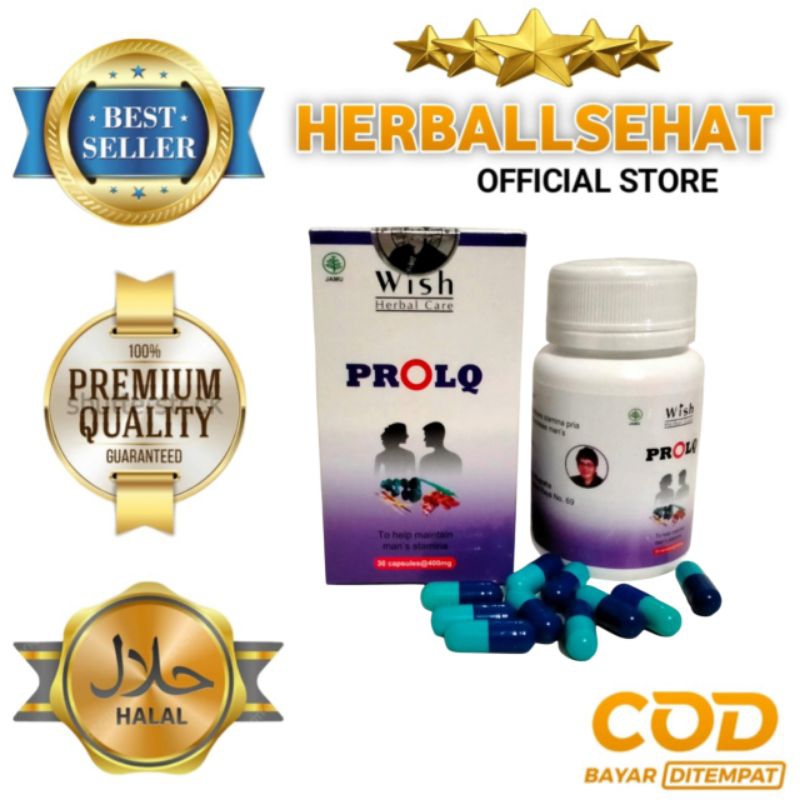PROLQ Herbal Care Premium Suplemen Kesehatan Pria Terbaik