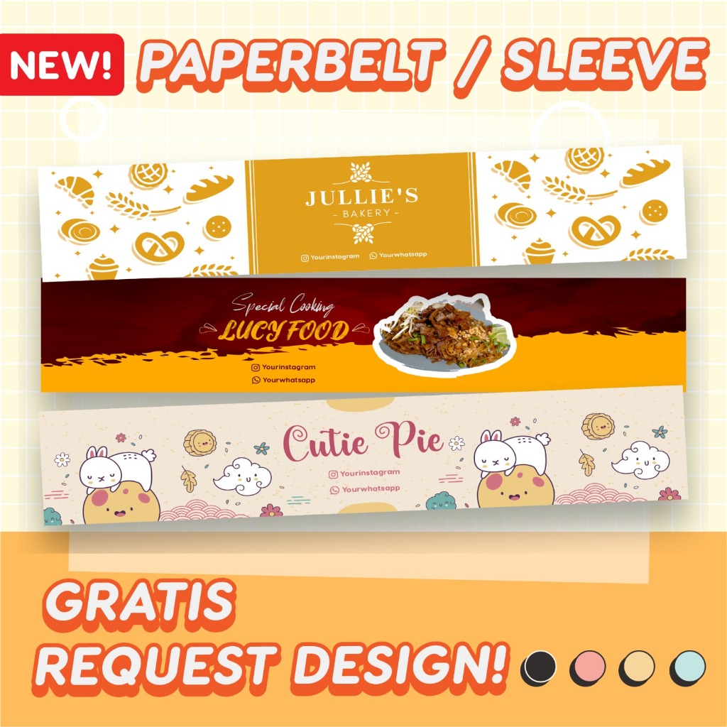 

Paper Belt Custom Packaging Sleeve Free Design Label Hampers Paper Sleeve Label Segel Box