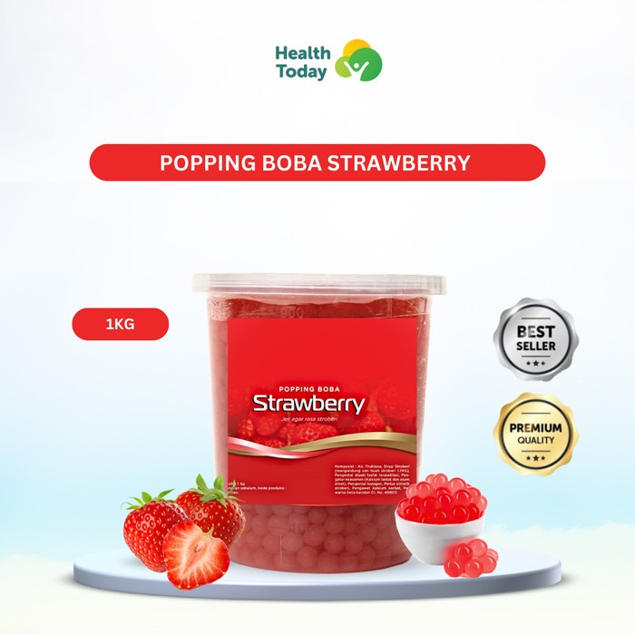 

Popping Boba Rasa Strawberry dan Mango - 1 KG