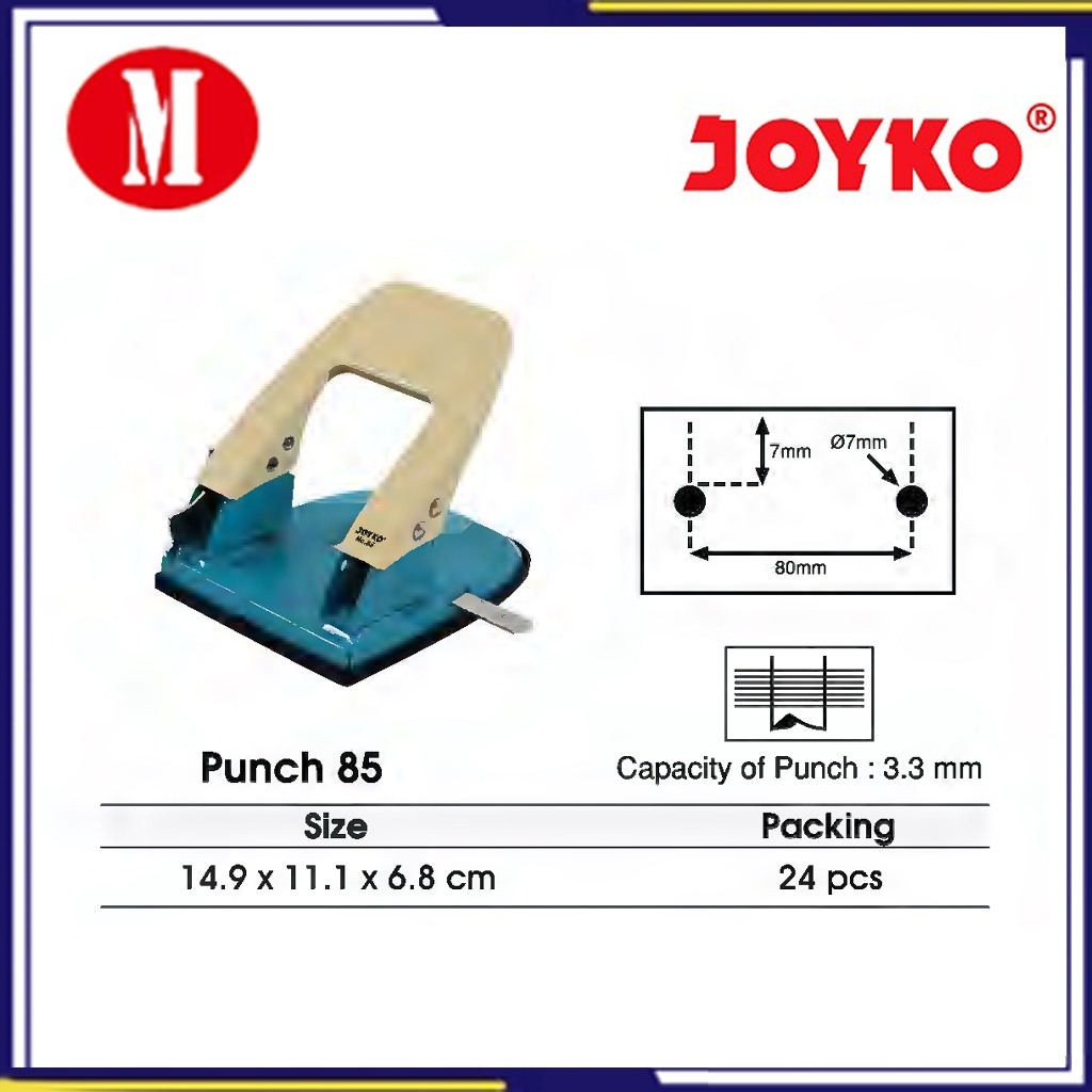 

Joyko Punch No.85/Pembolong kertas