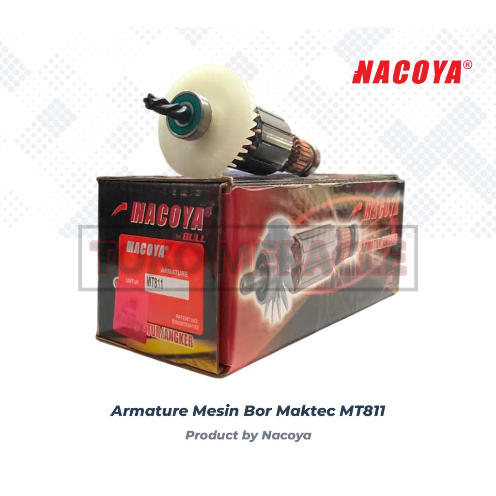 [ARMATURE] NACOYA Armature MT811 - Angker Rotor Mesin Bor Maktec MT-811 MT 811