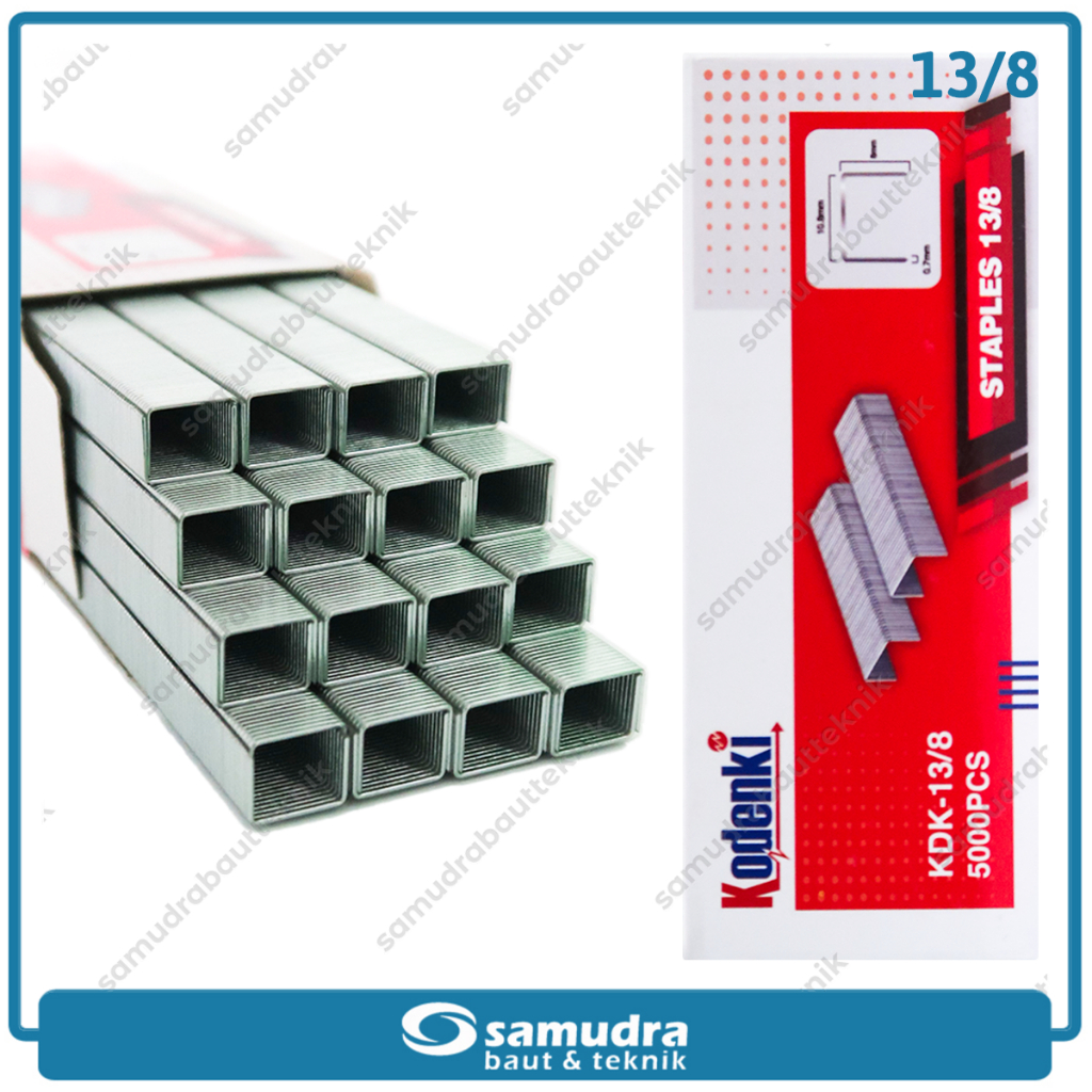 

KODENKI 13/8 Refill Staples Isi Ulang 8 mm Staple Gun Tembak Tacker Hekter