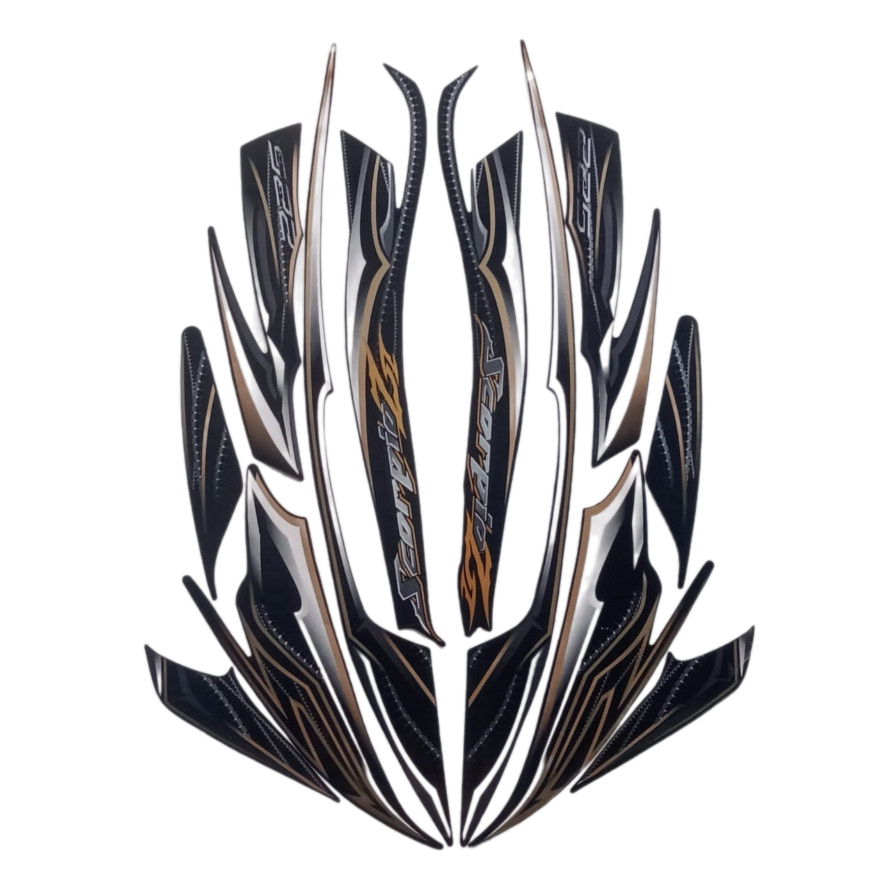 Stiker Striping Yamaha Scorpio Z 2010 - Striping Standart Scorpio Z 2010