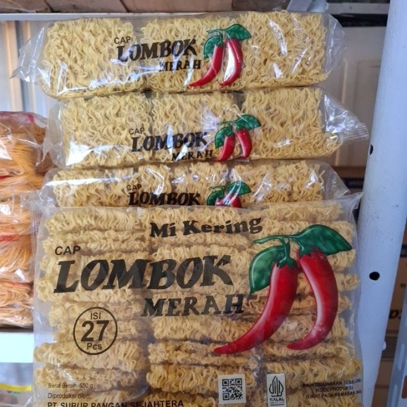 

Mie Kering Cap Lombok Merah