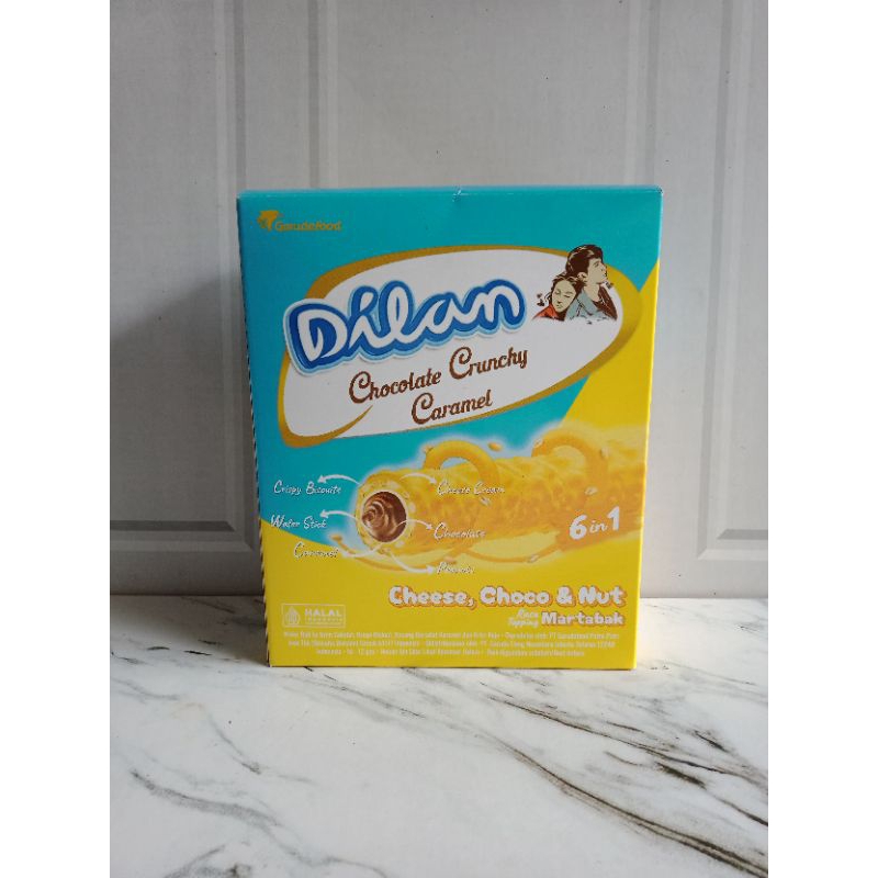 

DILAN CRUNCHY CHEESE CHOCO & NUT 23gr X 12pcs