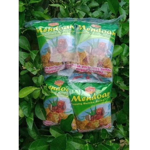 

Tepung Mendoan Alida (tidak perlu uleg bumbu, 1 pack isi 12 pcs)