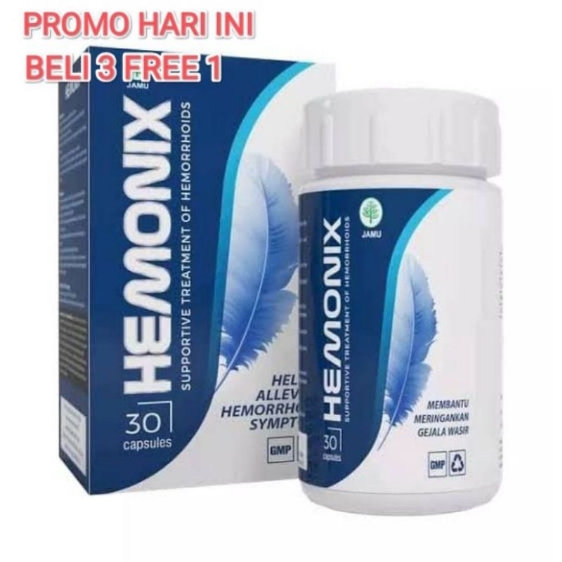 Hemonix Original Obat Ambiyen Wasir BAB Berdarah Kronis Terbaik Ampuh