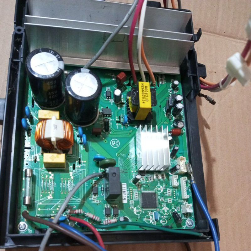MODUL PCB OUTDOOR AC SHARP INVERTER ORIGINAL 1/2 PK SAMPAI 1 PK UNIT ORIGINAL