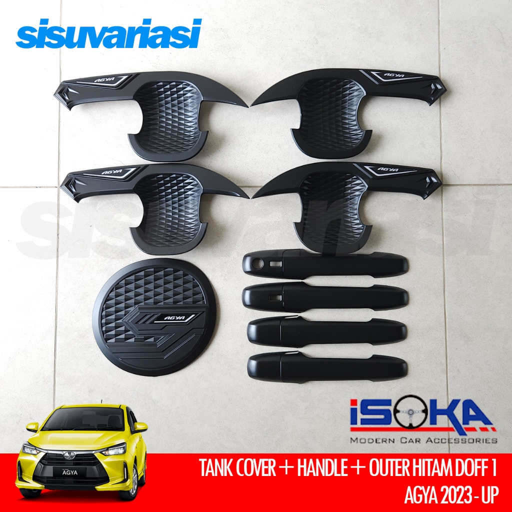 Agya Ayla 2023 2024 2025 Aksesoris Tank Cover Handle Outer Pintu