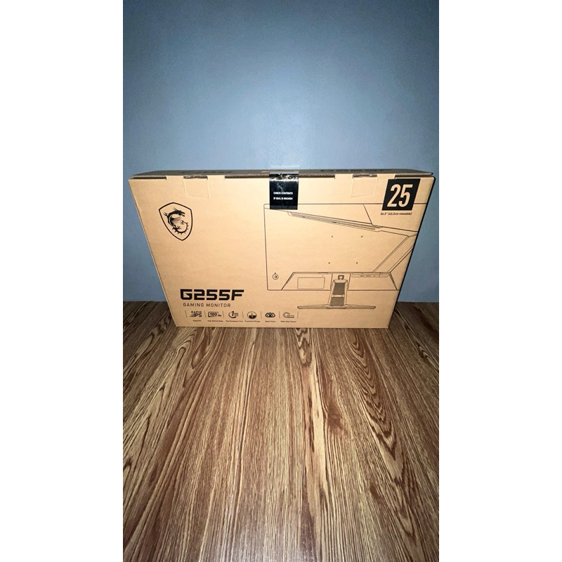 MSI G255F Monitor Gaming 24.5 Inci FHD 180Hz Rapid IPS