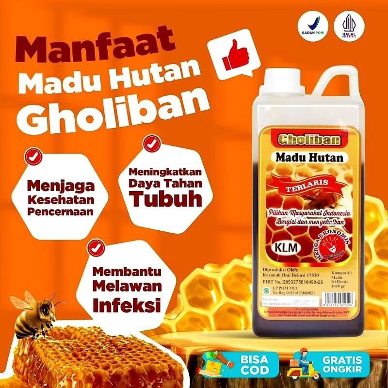 

Grosir Paket Reseller 10Kg Madu Gholiban Madu Asli Hutan Kalimantan KLM Paket Usaha Termurah