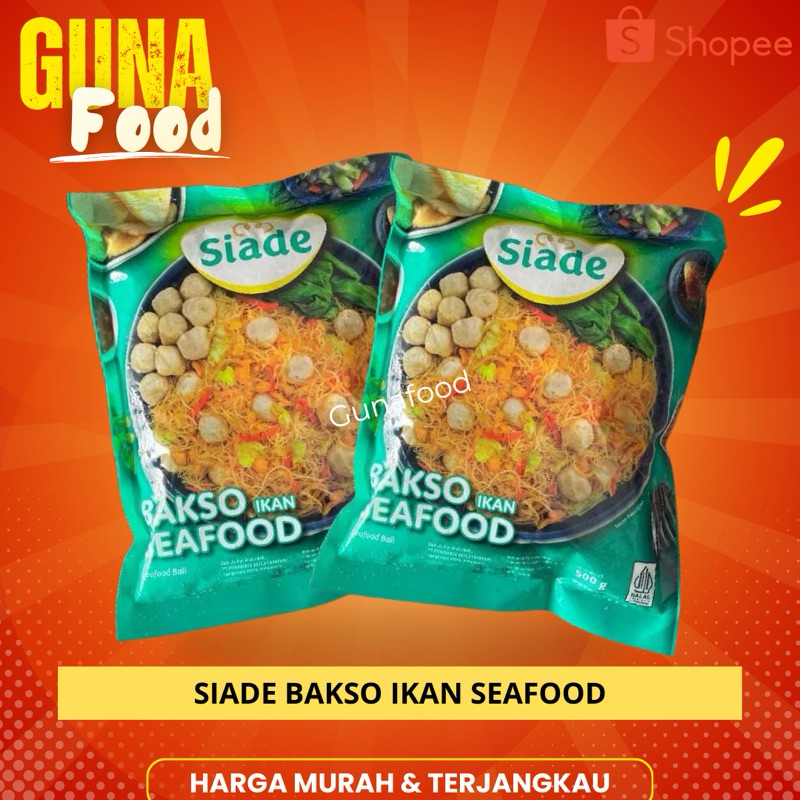 

SIADE BAKSO IKAN SEAFOOD FROZENFOOD | Baso ikan siade [500gram]