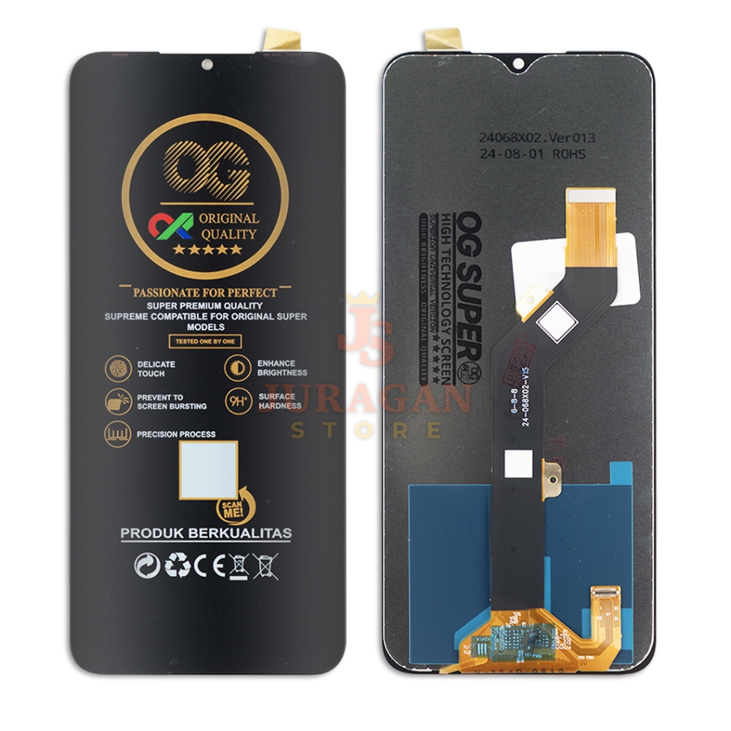 LCD TOUCHSCREEN INFINIX HOT 10 PLAY - LCD INFINIX HOT 11 PLAY X688 X688B X688C COMPELETE FULLSET