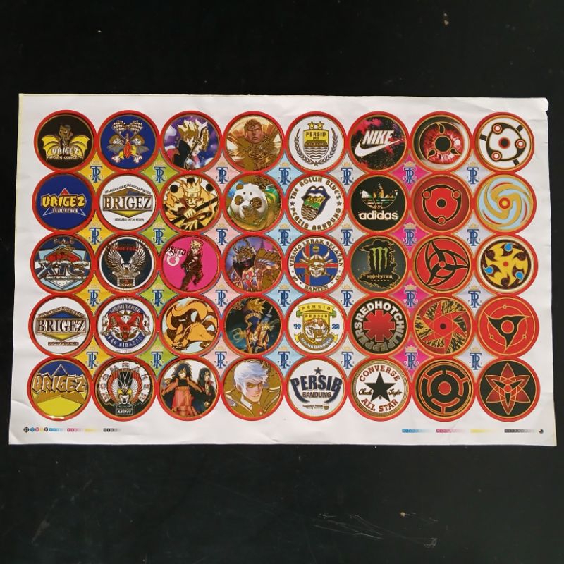 tajos emas 8 pcs mainan