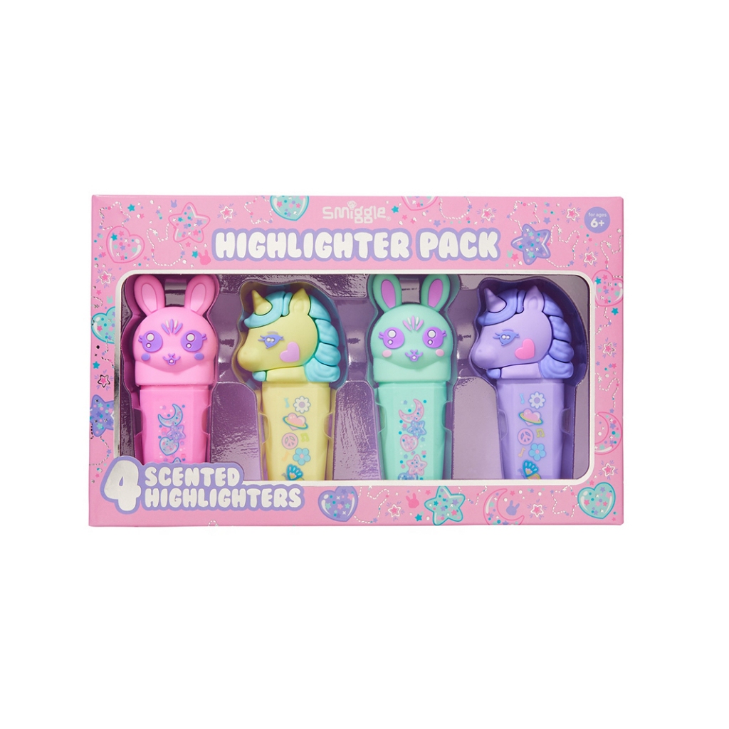 

SMIGGLE SNACKIES/ HEY SCENTED HIGHLIGHTERS MARKER