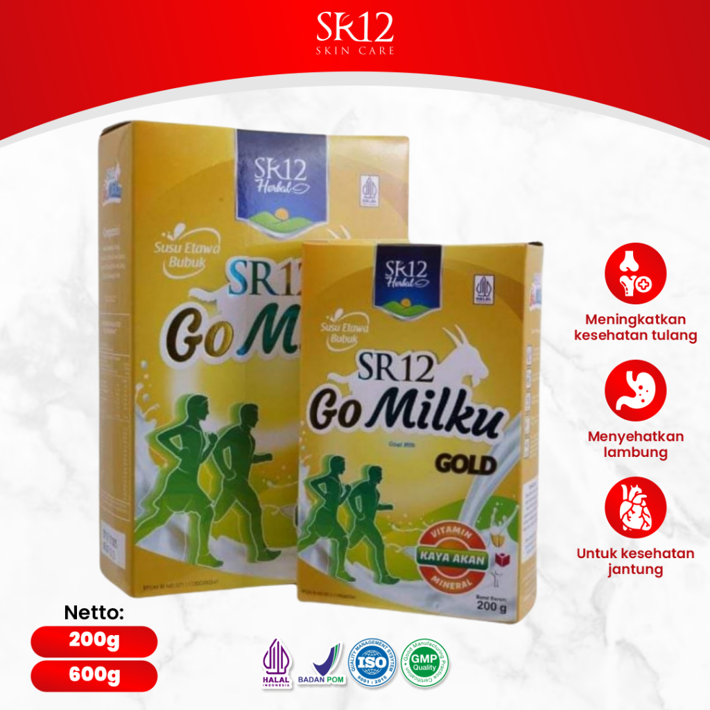 

Susu Kambing Etawa GoMilku Gold SR12 Khusus Dewasa Lansia Premium Mengatasi Osteoporosis