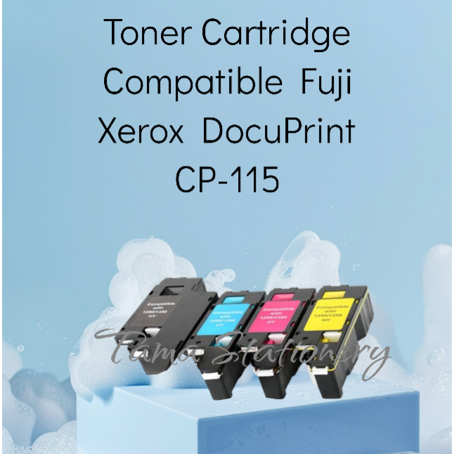 Toner Cartridge Compatible Fuji Xerox DocuPrint CP-115 CP 115 CM 115 CP 225 CM225 CP 116 CP118 COLOR