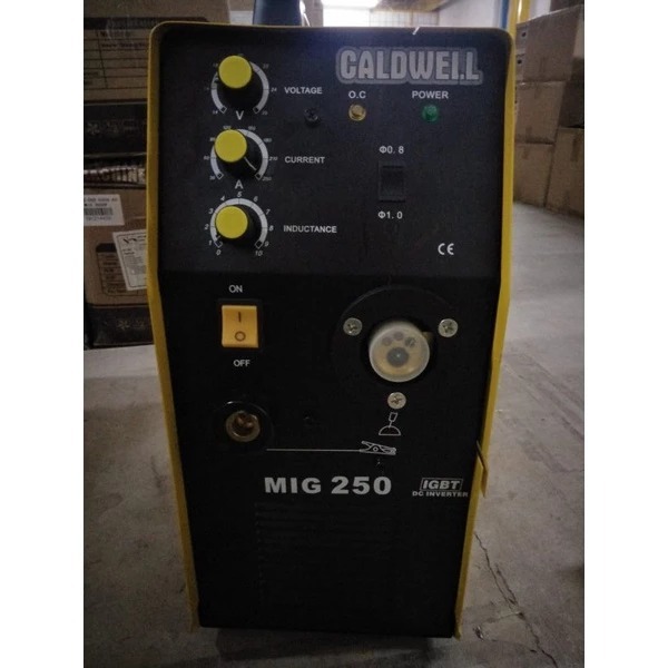 Caldwell Mig 250G mesin las CO2 MIG 250 G trafo las CO 1 phase