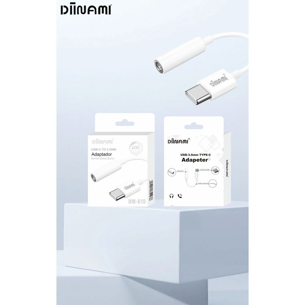 DIINAMI G15  Splitter Converter iPhone 15 16 Type C to Jack 3.5mm Audio Adapter