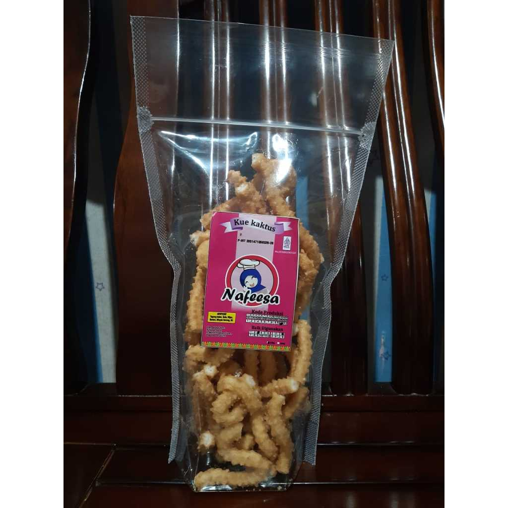 

KUE KAKTUS NAFEESA - 1 BUNGKUS ISI 150 GR