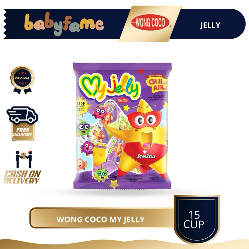 

WONG COCO MY JELLY | 15 CUP | SNACK