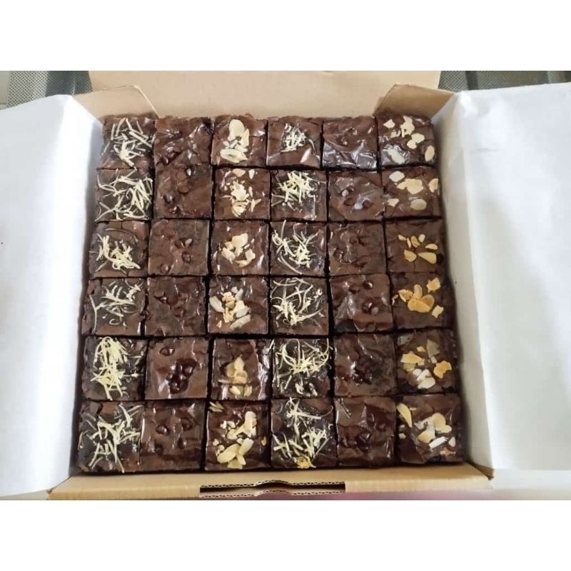 

BROWNIES PANGGANG / BROWNIES KERING / BROWNIES COKLAT
