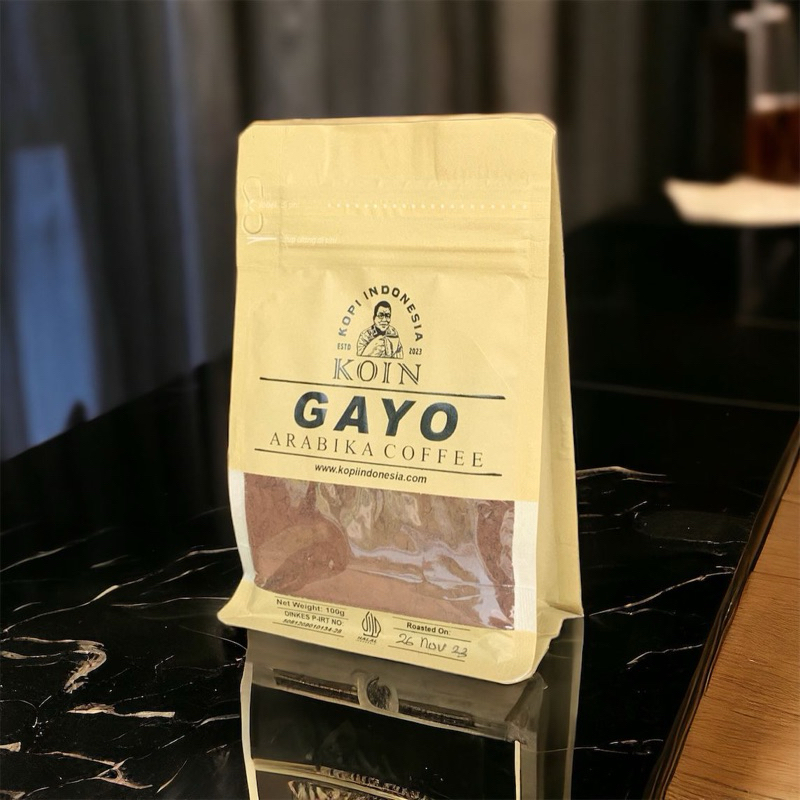 

Koin Kopi Indonesian Gayo Coffee Arabica