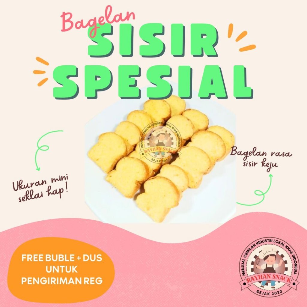 

RB Roti kering Bagelen - 250 GR Bandung Roti Kering Bagelan
