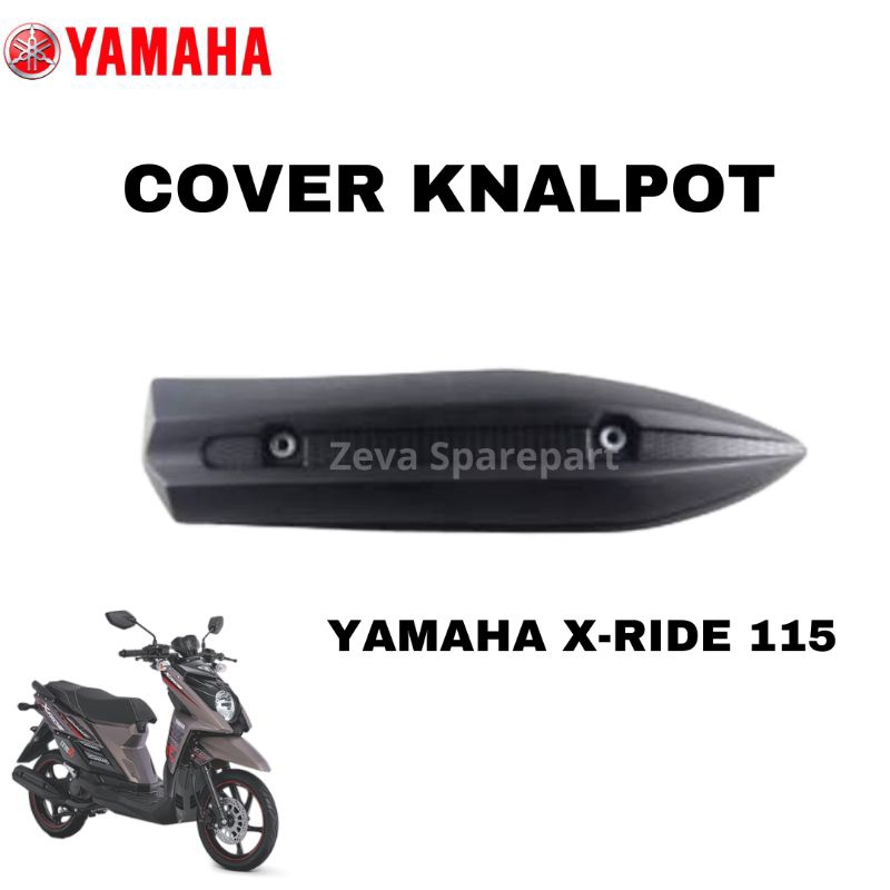 Cover Knalpot Tutup Knalpot Yamaha X-Ride 115 Tameng Knalpot