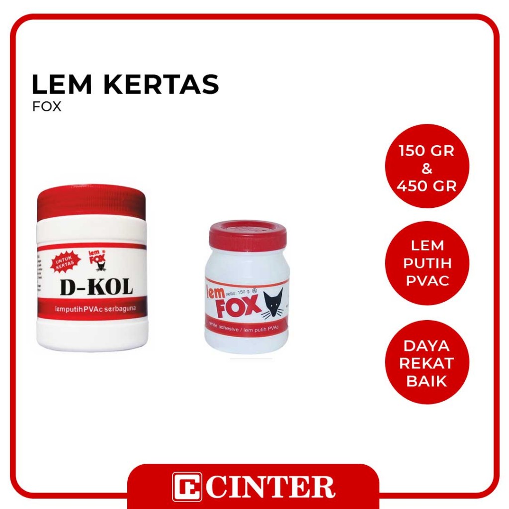 

FOX - LEM / PEREKAT KRTAS D-KOL