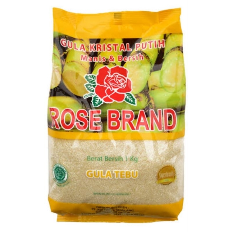 

Gula Kristal Putih Manis & Bersih Rose Brand Berat 1 Kg