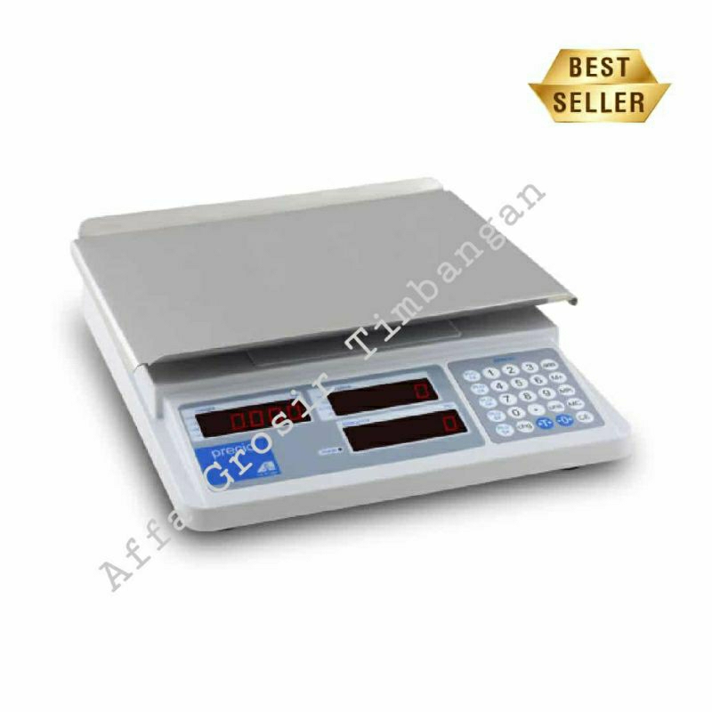 PRECIO Timbangan Meja Digital 30kg Timbangan Buah Digital Akurat Kapasitas 30 kg x 5g Merk Precio