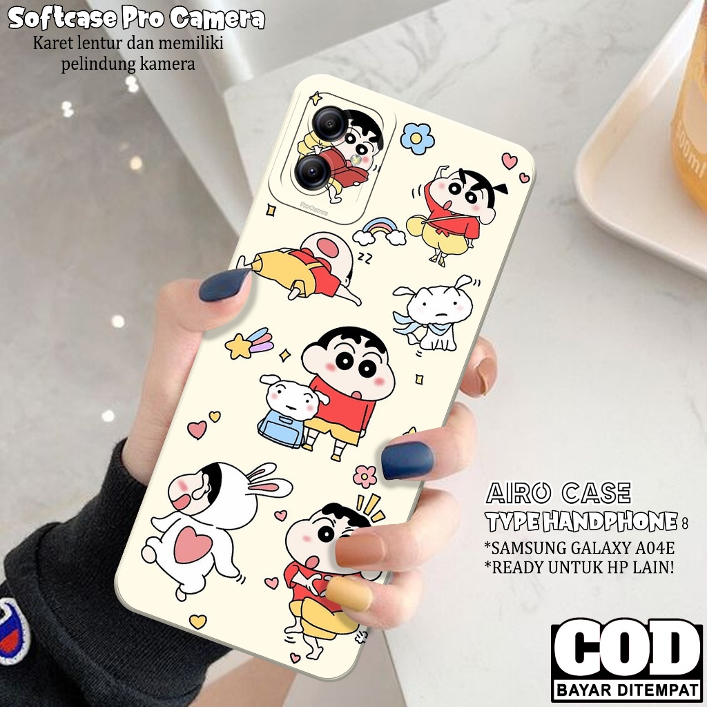 Case Samsung Galaxy A04E - Softcase Samsung Galaxy A04E - Fashion Case KARTUN - Casing Samsung Galax