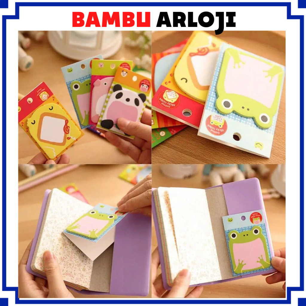 

BAJ Sticky Notes Tempelan Kertas Memo Pad Karakter SS252