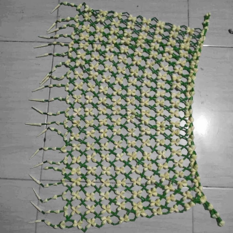 siraman 7 bulanan,melati palsu/imitasi