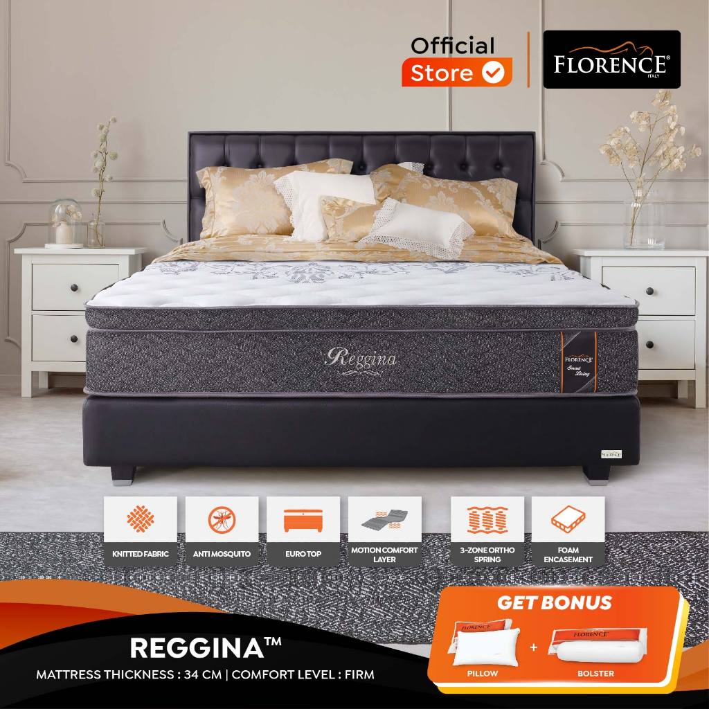 Florence Kasur Spring Bed Reggina (Mattress Only)