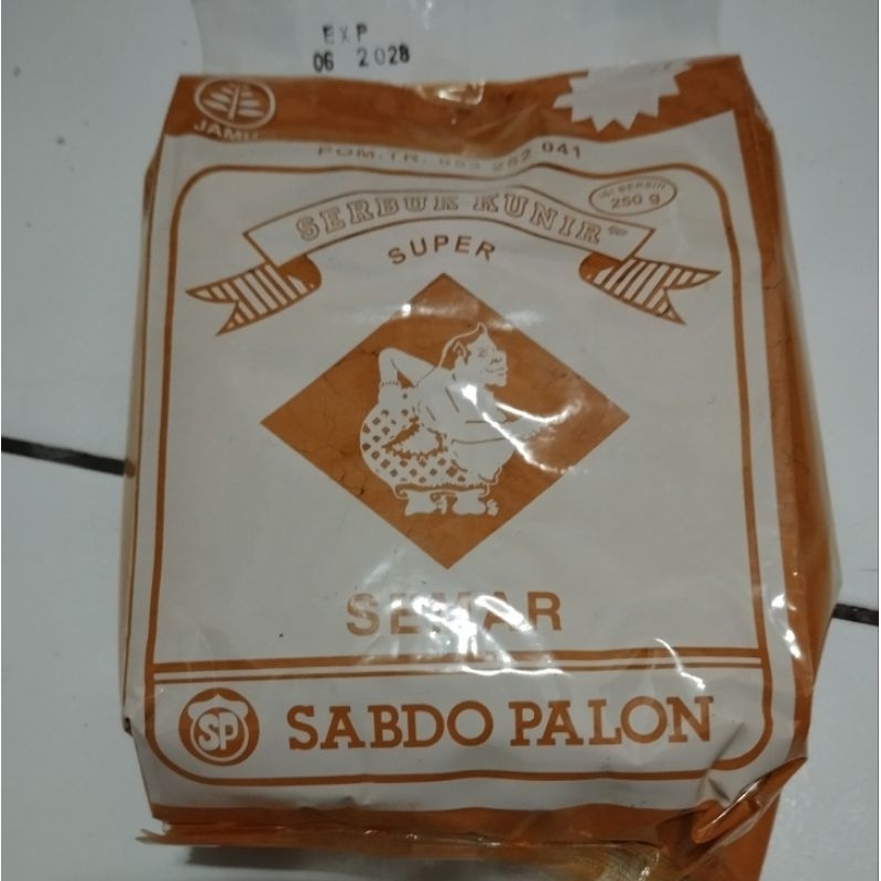 

serbuk kunir super sabdo palon 250g