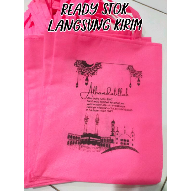 

ready stok tas souvenir umroh/haji,tas bingkisan murah langsung kirim