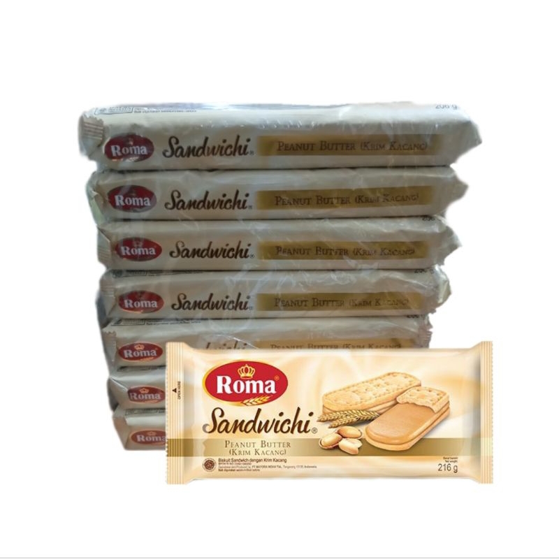 

Roma Sandwich Butter Peanut 157g (1 pack/7 bks)
